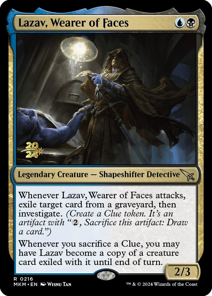 Image for Lazav, Wearer of Faces (216) [Prerelease Cards]