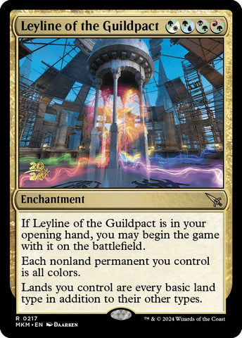 Image for Leyline of the Guildpact (217) [Prerelease Cards]