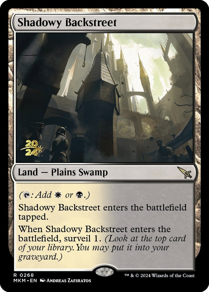 Image for Shadowy Backstreet (268) [Prerelease Cards]