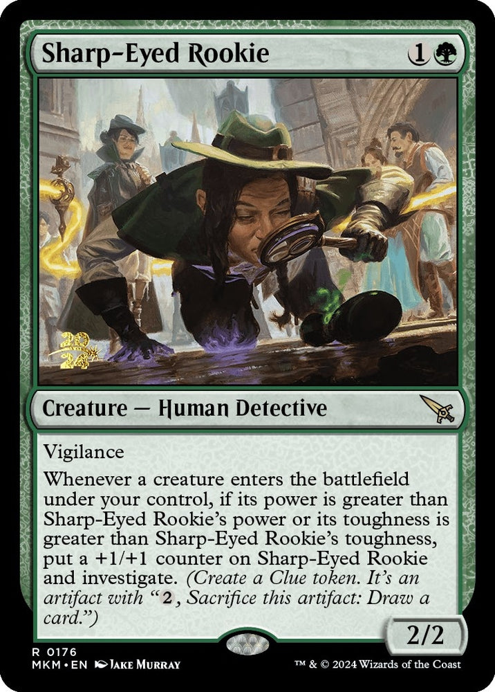 Image for Sharp-Eyed Rookie (176) [Prerelease Cards]