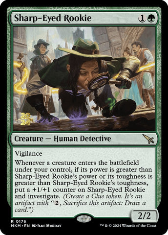 Image for Sharp-Eyed Rookie (176) [Prerelease Cards]