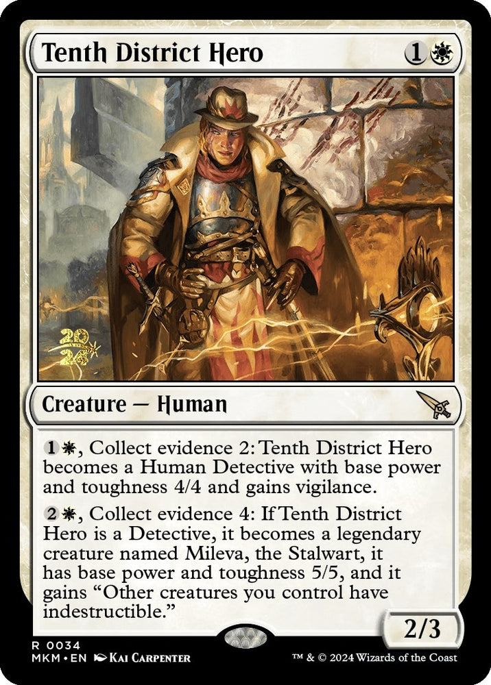 Image for Tenth District Hero (34) [Prerelease Cards]