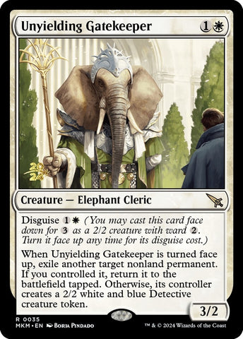 Image for Unyielding Gatekeeper (35) [Prerelease Cards]