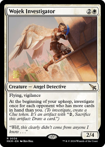Image for Wojek Investigator (36) [Prerelease Cards]