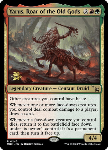 Image for Yarus, Roar of the Old Gods (245) [Prerelease Cards]