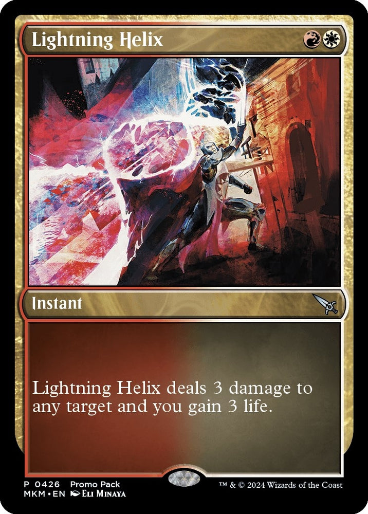 Image for Lightning Helix (426) [Promo Pack: Murders at Karlov Manor]