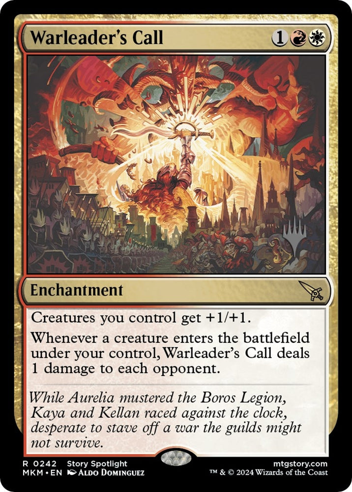 Image for Warleader's Call (242) [Promo Pack: Murders at Karlov Manor]