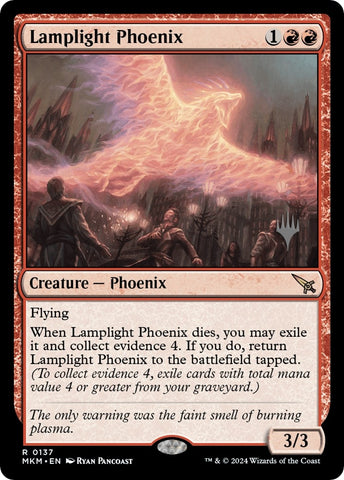 Image for Lamplight Phoenix (137) [Promo Pack: Murders at Karlov Manor]