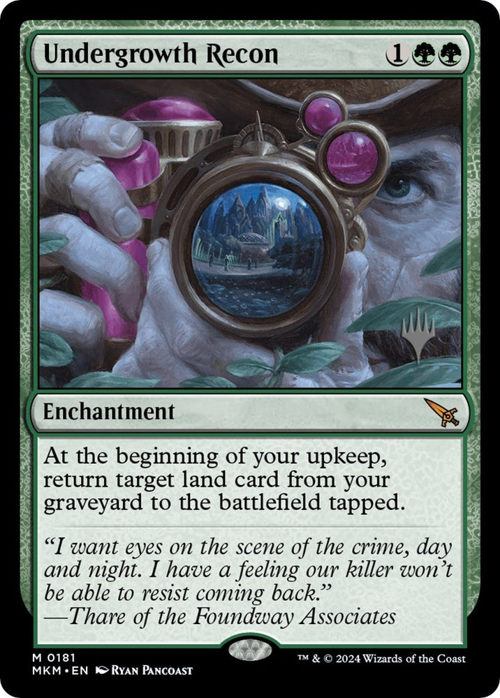 Image for Undergrowth Recon (181) [Promo Pack: Murders at Karlov Manor]