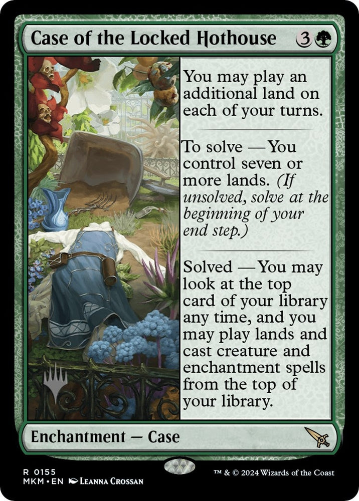 Image for Case of the Locked Hothouse (155) [Promo Pack: Murders at Karlov Manor]