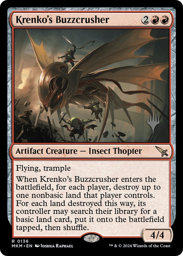 Image for Krenko's Buzzcrusher (136) [Promo Pack: Murders at Karlov Manor]
