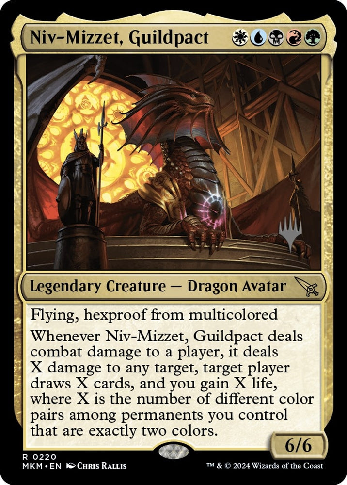 Image for Niv-Mizzet, Guildpact (220) [Promo Pack: Murders at Karlov Manor]