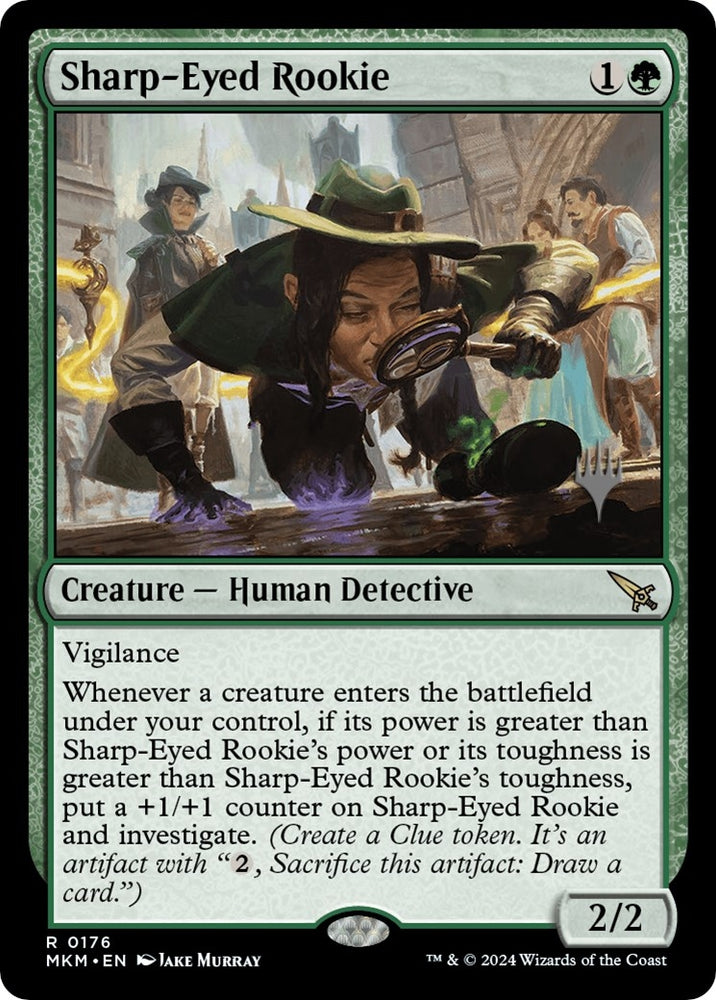 Image for Sharp-Eyed Rookie (176) [Promo Pack: Murders at Karlov Manor]