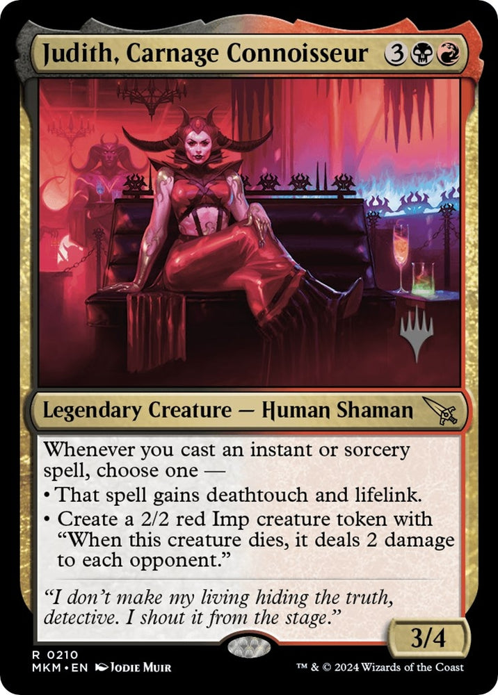 Image for Judith, Carnage Connoisseur (210) [Promo Pack: Murders at Karlov Manor]