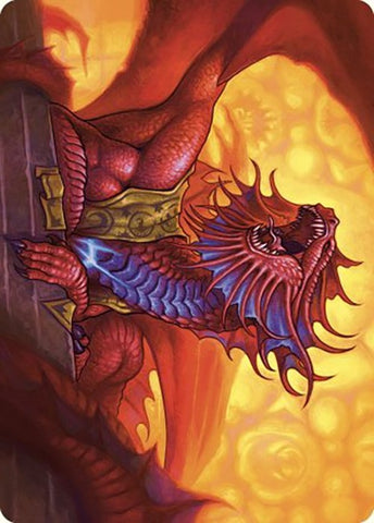 Image for Niv-Mizzet, Guildpact Art Card (44/49) (44) [Art Series: Murders at Karlov Manor]