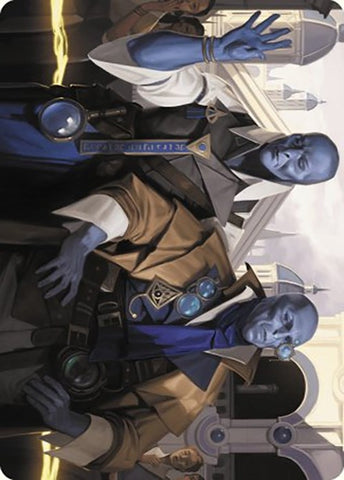 Image for Hotshot Investigators Art Card (5) [Art Series: Murders at Karlov Manor]