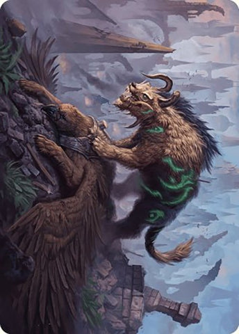 Image for Axebane Ferox Art Card (13) [Art Series: Murders at Karlov Manor]