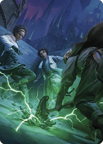 Image for Fanatical Strength Art Card (32) [Art Series: Murders at Karlov Manor]