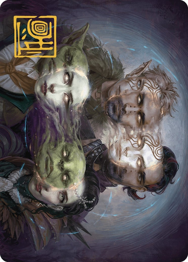 Image for Illicit Masquerade Art Card (Gold-Stamped Signature) (8) [Art Series: Murders at Karlov Manor]