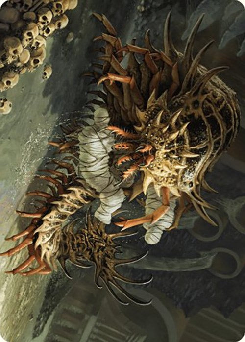 Image for Rot Farm Mortipede Art Card (10) [Art Series: Murders at Karlov Manor]
