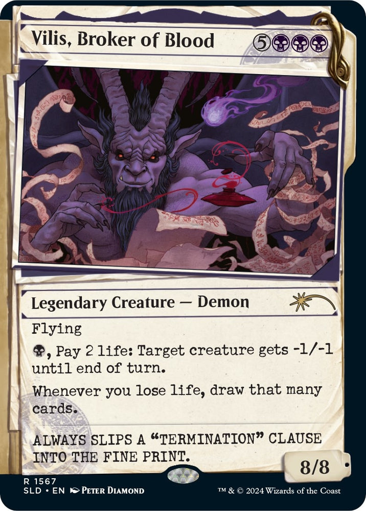 Image for Vilis, Broker of Blood (1567) [Secret Lair Drop Series]