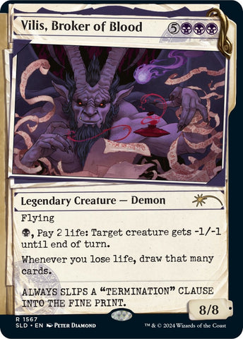 Image for Vilis, Broker of Blood (1567) [Secret Lair Drop Series]