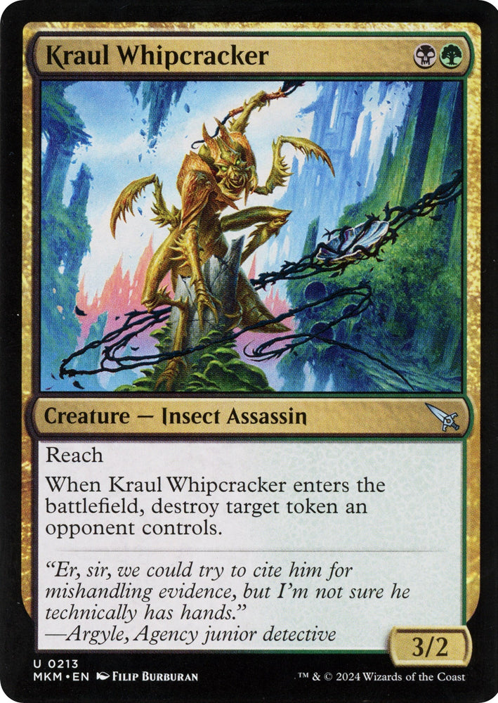 Image for Kraul Whipcracker (b) (213) [Murders at Karlov Manor]