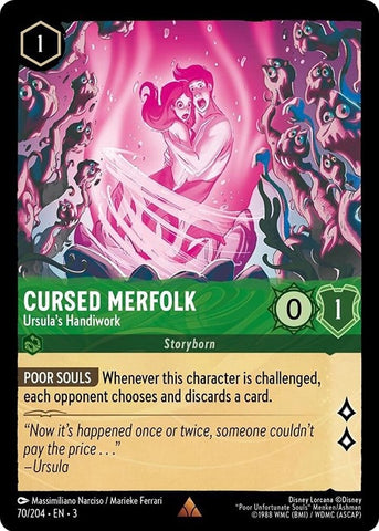Image for Cursed Merfolk - Ursula's Handiwork (70/204) [Into the Inklands]
