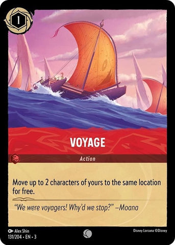 Image for Voyage (131/204) - Disney Lorcana