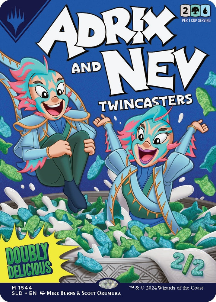 Image for Adrix and Nev, Twincasters (1544) [Secret Lair Drop Series]