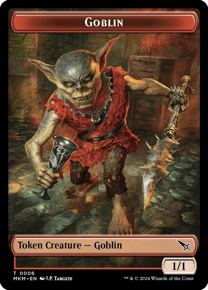 Image for Goblin Token (6) [Murders at Karlov Manor]