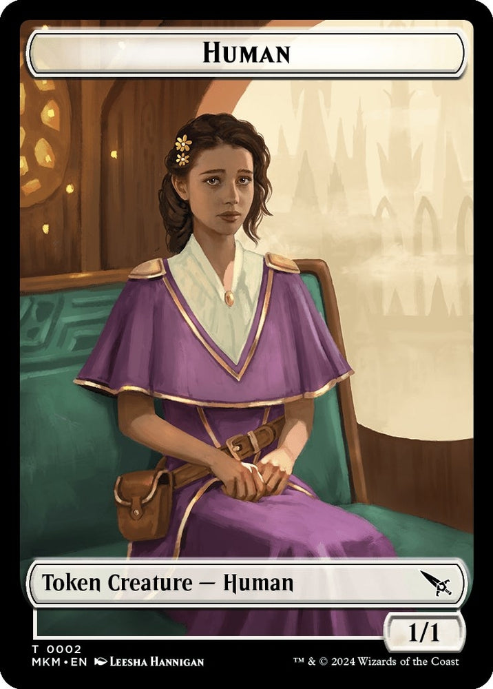 Image for Human Token (2) [Murders at Karlov Manor]