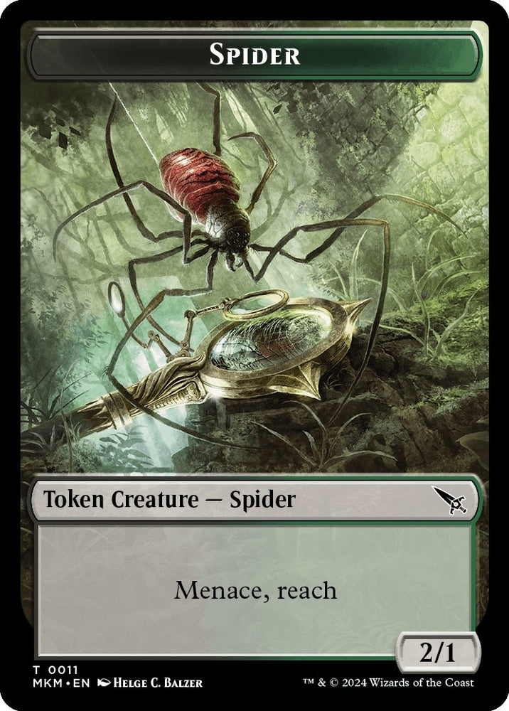 Image for Spider Token (11) [Murders at Karlov Manor]