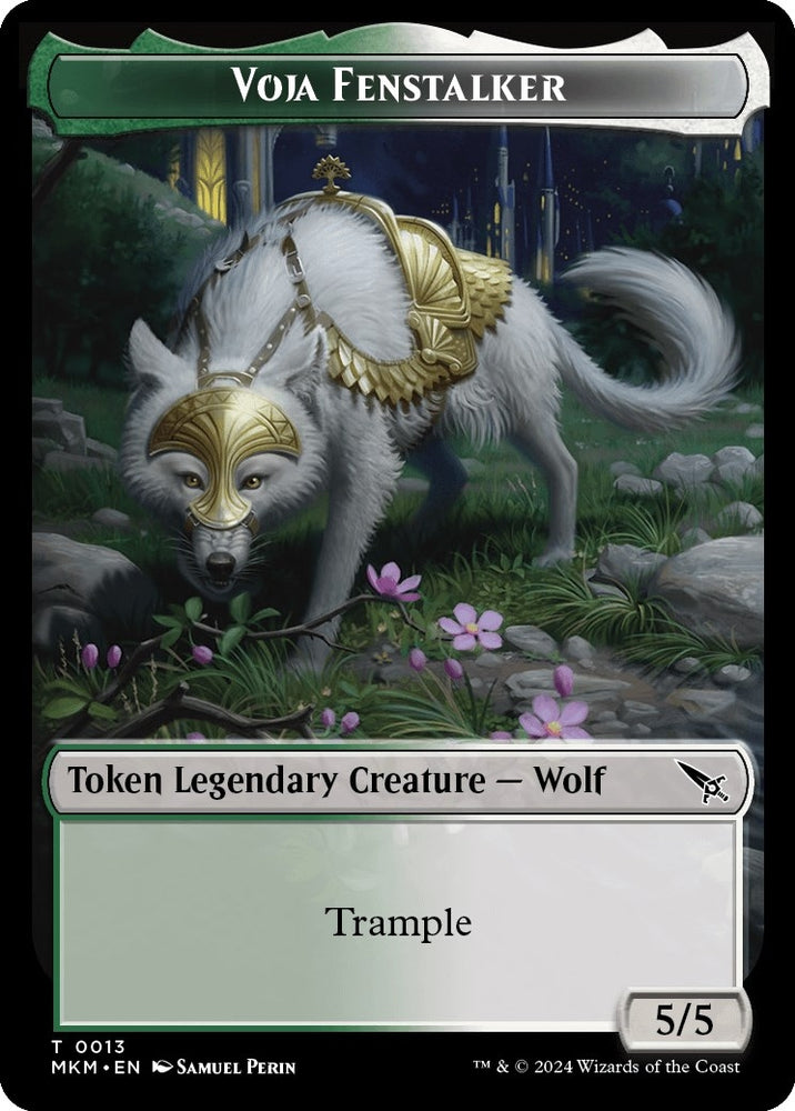 Image for Voja Fenstalker Token (13) [Murders at Karlov Manor]