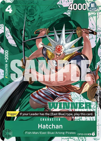 Hatchan (Winner Pack Vol. 6) (OP03-033) (One Piece Promotion Cards)
