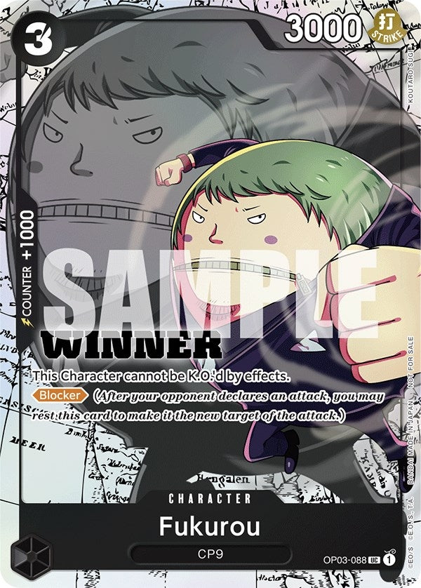 Fukurou (Winner Pack Vol. 6) (OP03-088) (One Piece Promotion Cards)