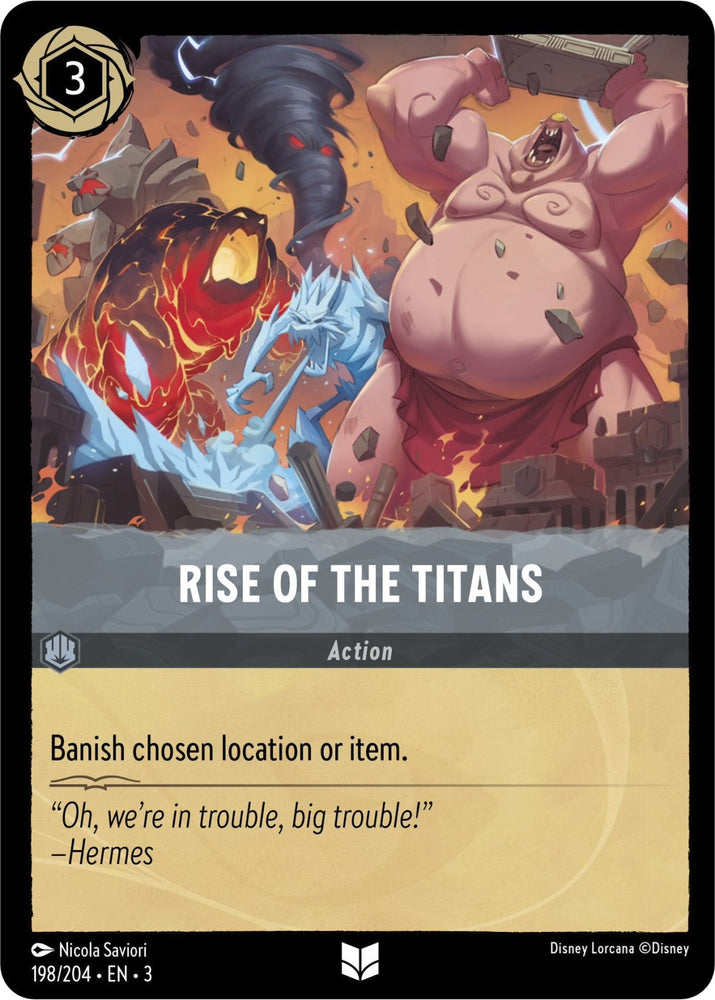 Image for Rise of the Titans (198/204) - Disney Lorcana