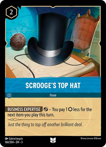 Image for Scrooge's Top Hat (166/204) - Disney Lorcana