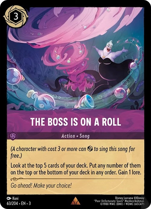 Image for The Boss is on a Roll (63/204) [Into the Inklands]