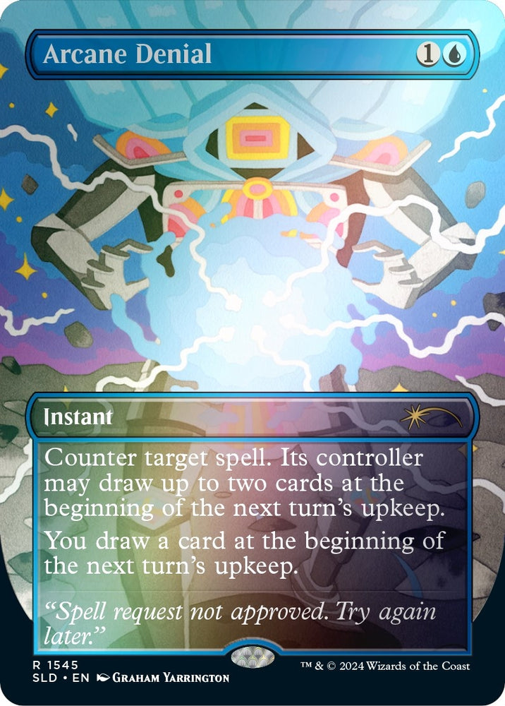 Image for Arcane Denial (Rainbow Foil) (1545) [Secret Lair Drop Series]