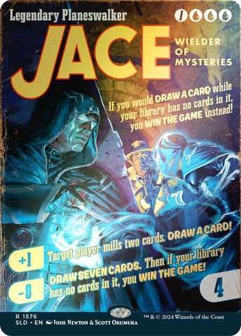 Image for Jace, Wielder of Mysteries (Rainbow Foil) (1576) [Secret Lair Drop Series]