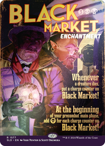 Image for Black Market (Rainbow Foil) (1577) [Secret Lair Drop Series]
