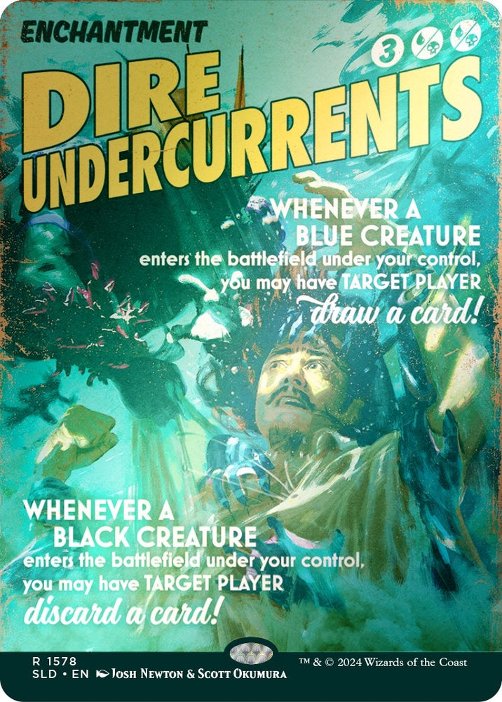 Image for Dire Undercurrents (Rainbow Foil) (1578) [Secret Lair Drop Series]