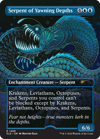 Image for Serpent of Yawning Depths (1489) [Secret Lair Drop Series]
