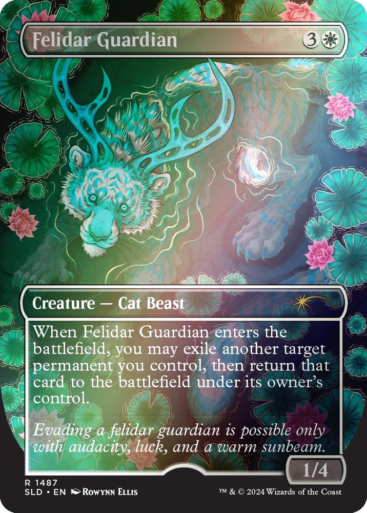Image for Felidar Guardian (Rainbow Foil) (1487) [Secret Lair Drop Series]