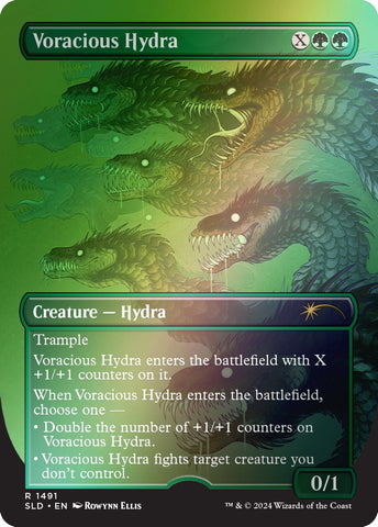 Image for Voracious Hydra (Rainbow Foil) (1491) [Secret Lair Drop Series]