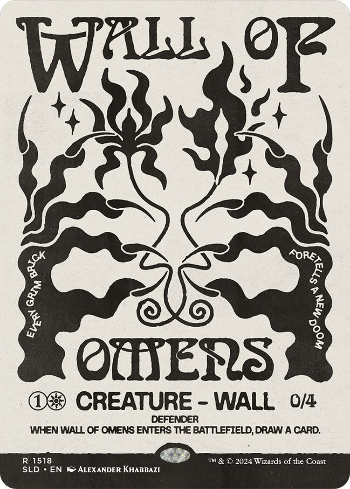Image for Wall of Omens (1518) [Secret Lair Drop Series]