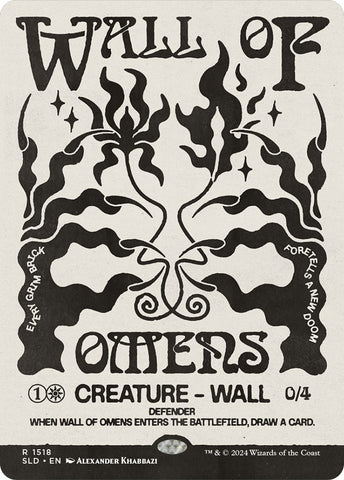 Image for Wall of Omens (1518) [Secret Lair Drop Series]