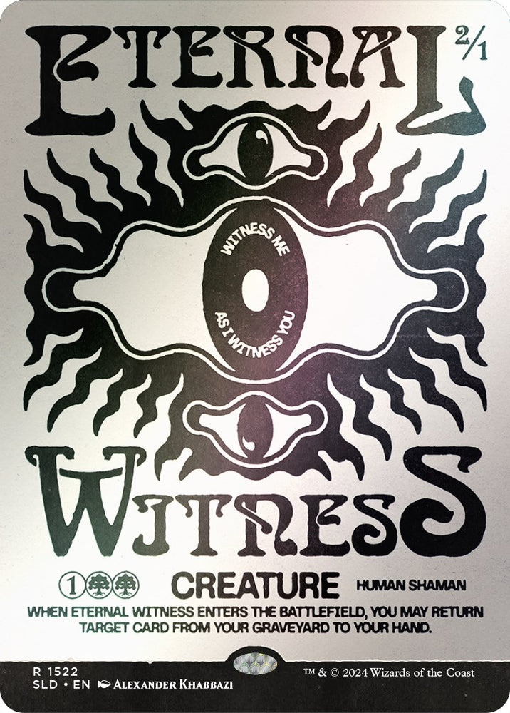 Image for Eternal Witness (1522) (Rainbow Foil) (1522) [Secret Lair Drop Series]