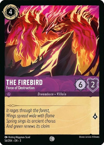 Image for The Firebird - Force of Destruction (56/204) - Disney Lorcana